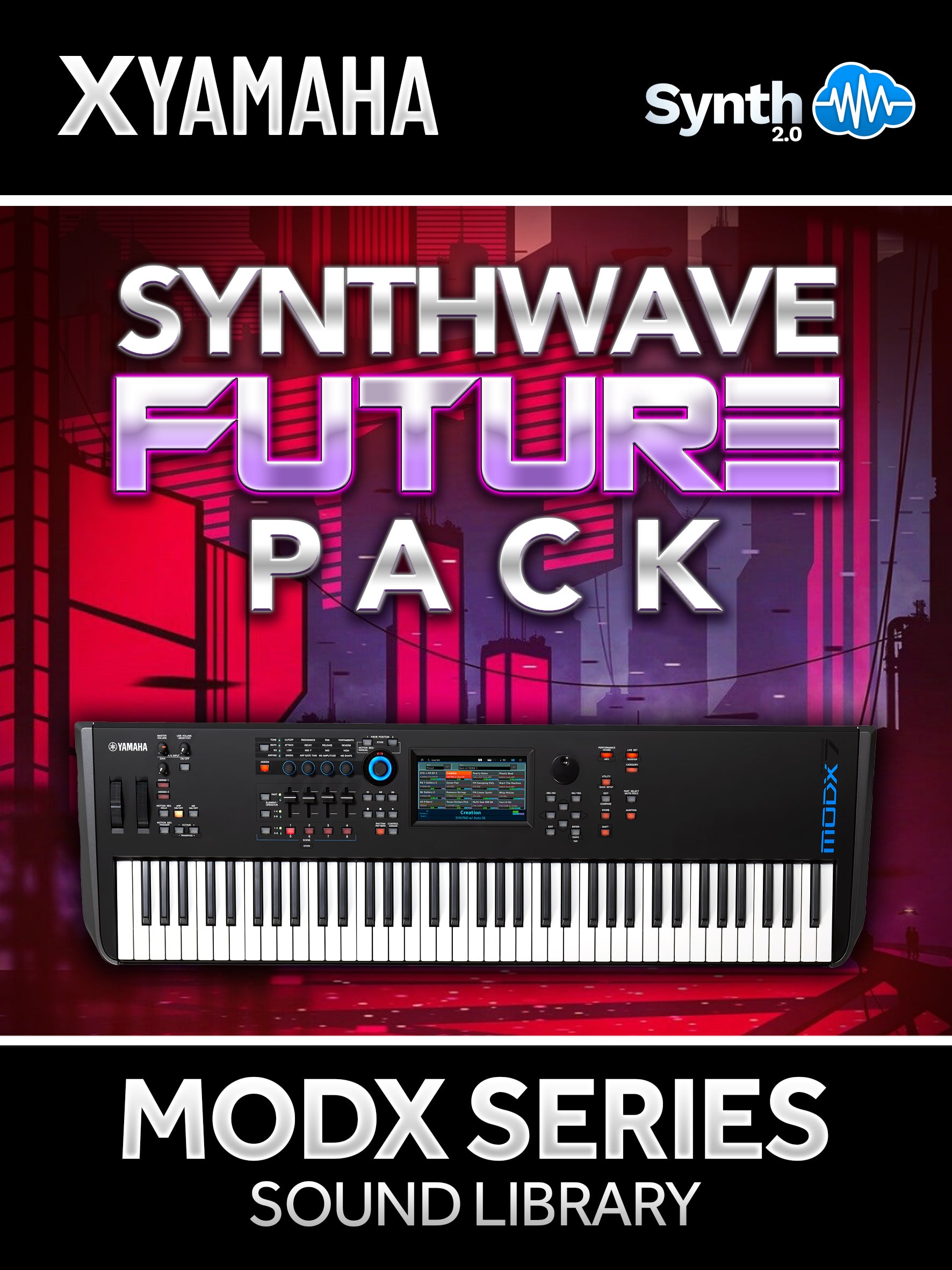 SWS034 - Synthwave Future Pack - Yamaha MODX / MODX+ ( 32 presets )