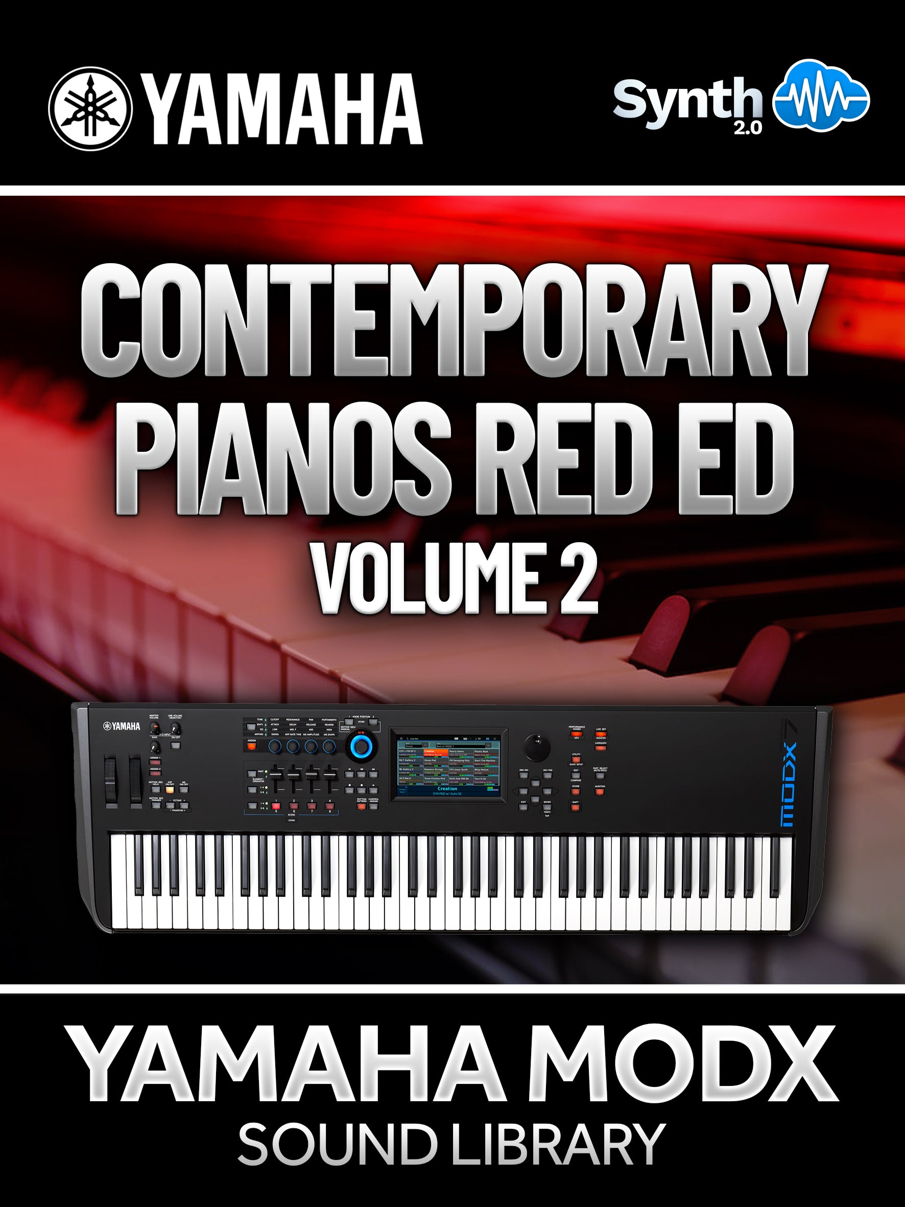 N2S003 - Contemporary Pianos Red Ed. V2 - Yamaha MODX / MODX+