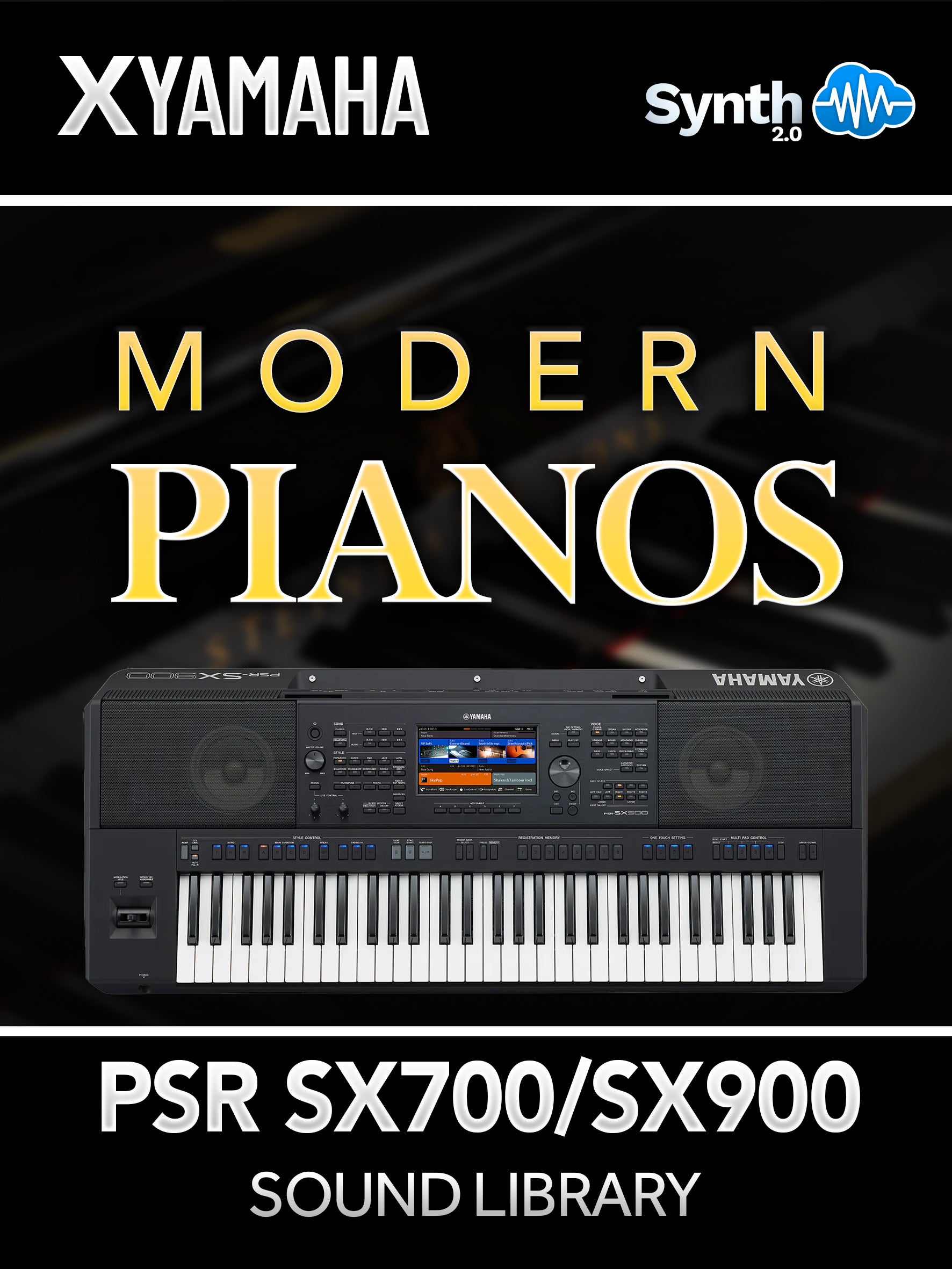 GNL006 - Modern Pianos - Yamaha PSR SX700 / SX900 ( 43 presets )