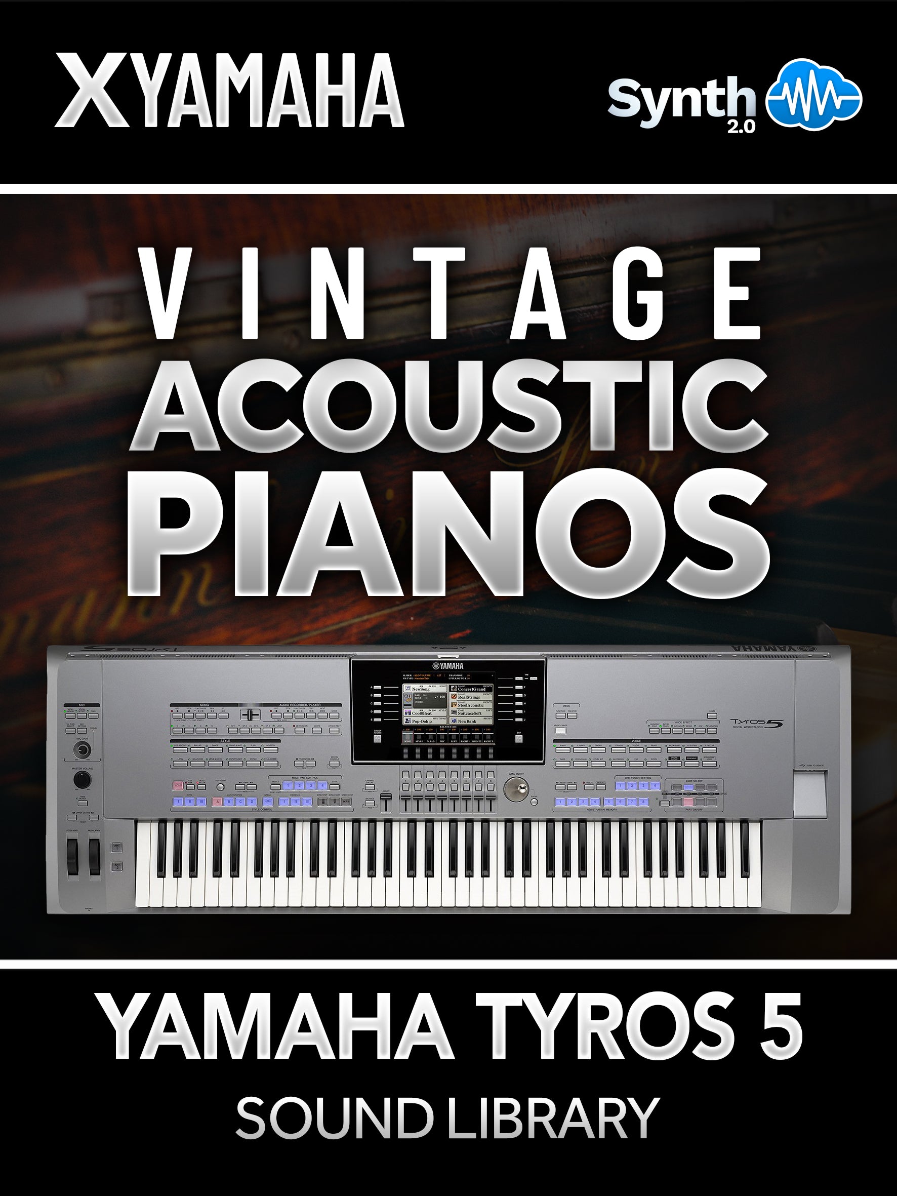 GNL000 - Vintage Acoustic Pianos - Yamaha TYROS 5 ( 23 presets )