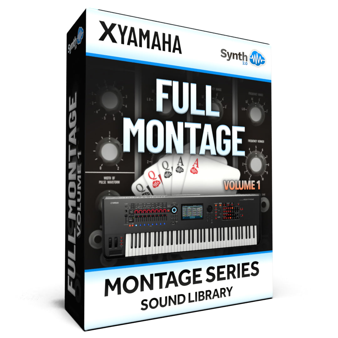 SCL276 - ( Bundle ) - FULL MONTAGE Vol.1 - Yamaha MONTAGE / M