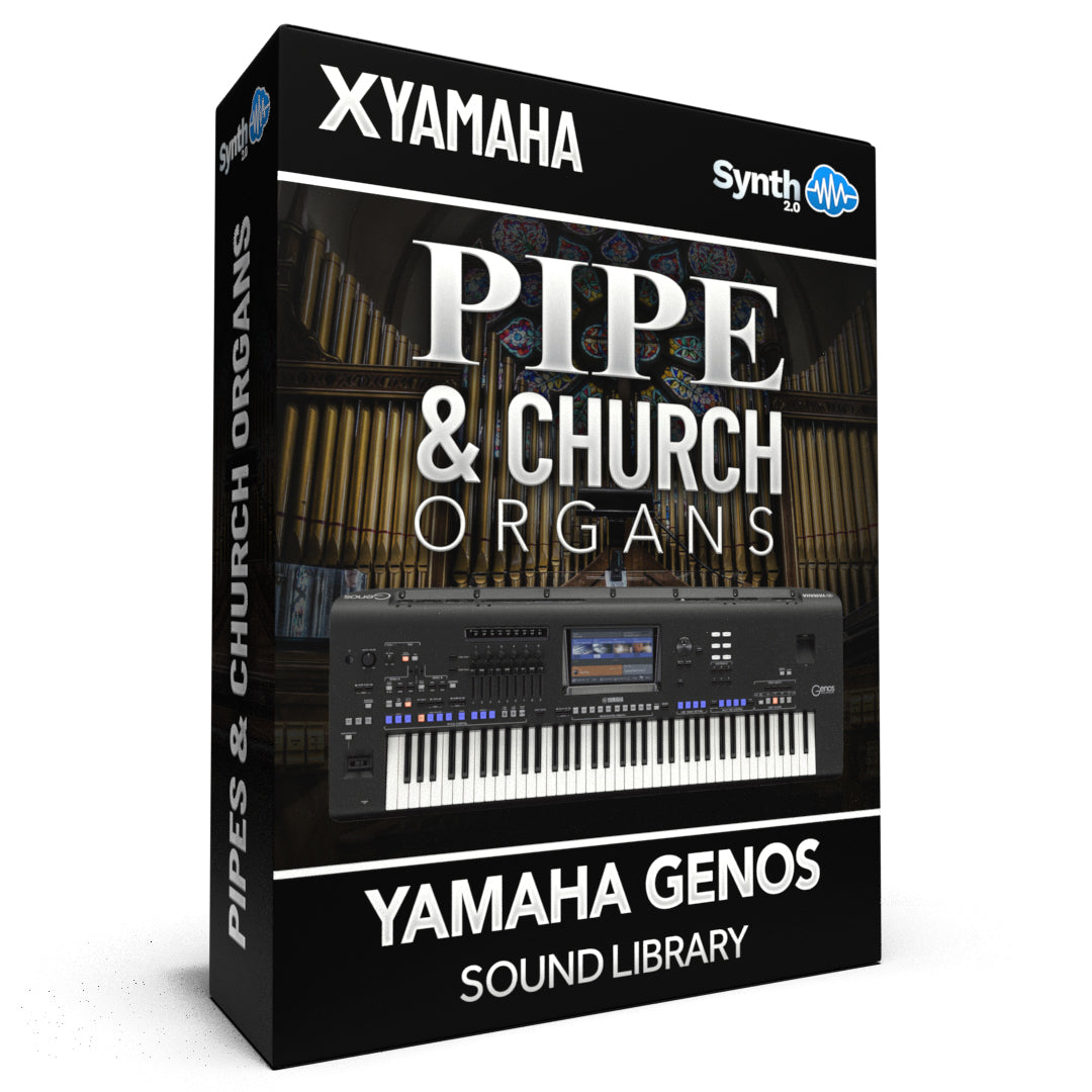 GNL005 - Pipe & Church Organs - Yamaha GENOS / 2 ( 122 presets )