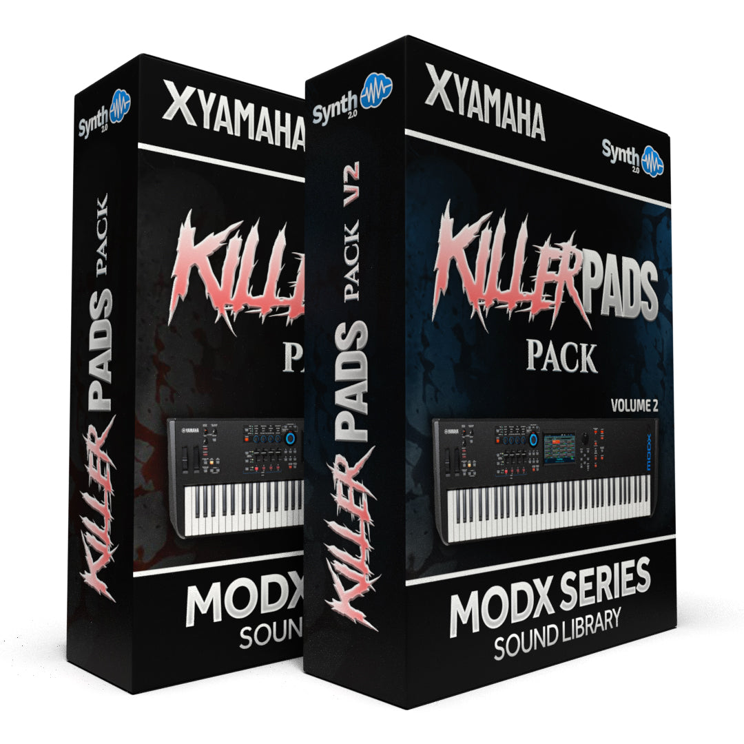 SWS046 ( Bundle ) Killer Pads Pack V1+V2 Yamaha MODX / MODX+