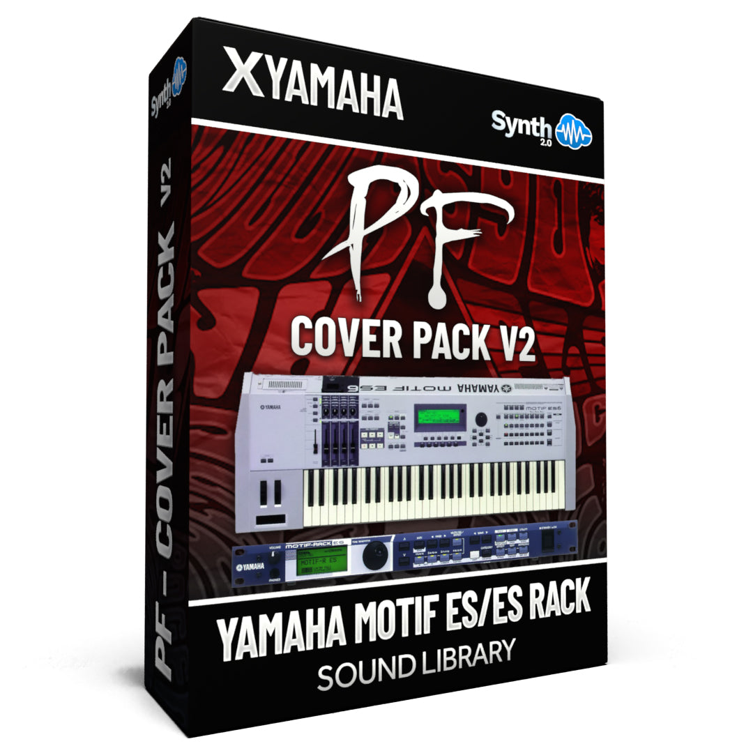 LDX122 - PF Cover Pack V2 - Yamaha Motif ES / Yamaha Motif ES Rack ( 24 presets )