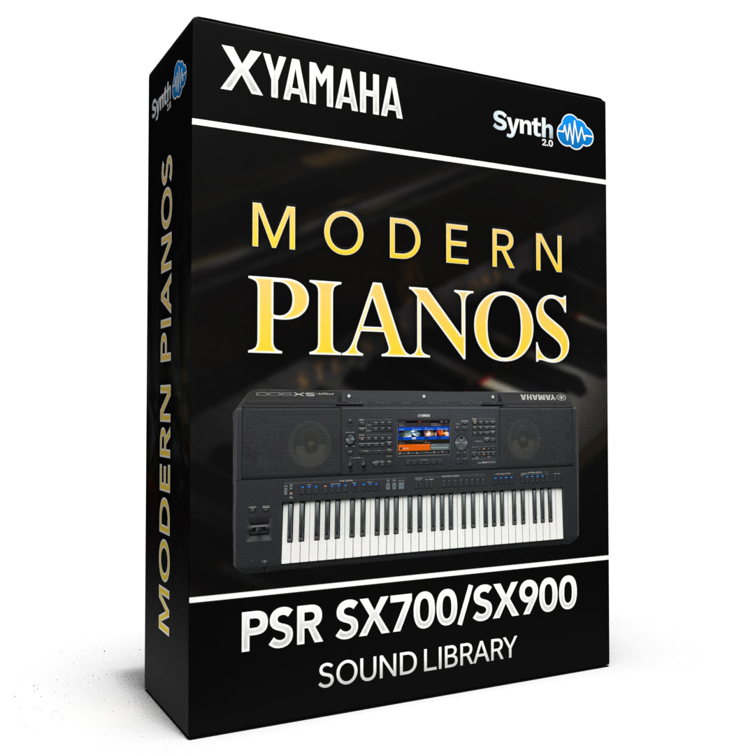 GNL006 - Modern Pianos - Yamaha PSR SX700 / SX900 ( 43 presets )
