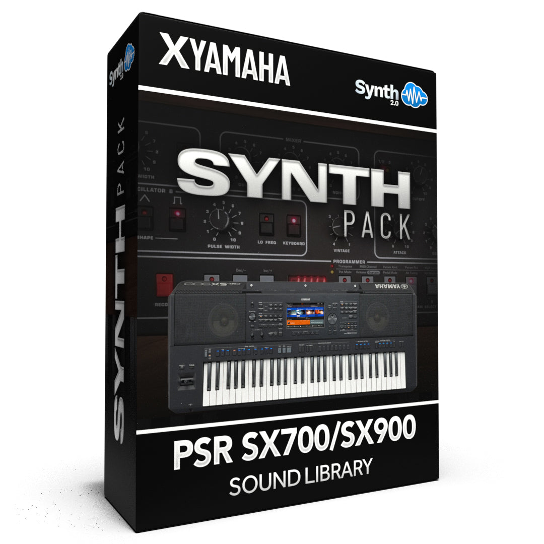 GNL014 - Synth Pack - Yamaha PSR SX700 / SX900 ( 64 presets )