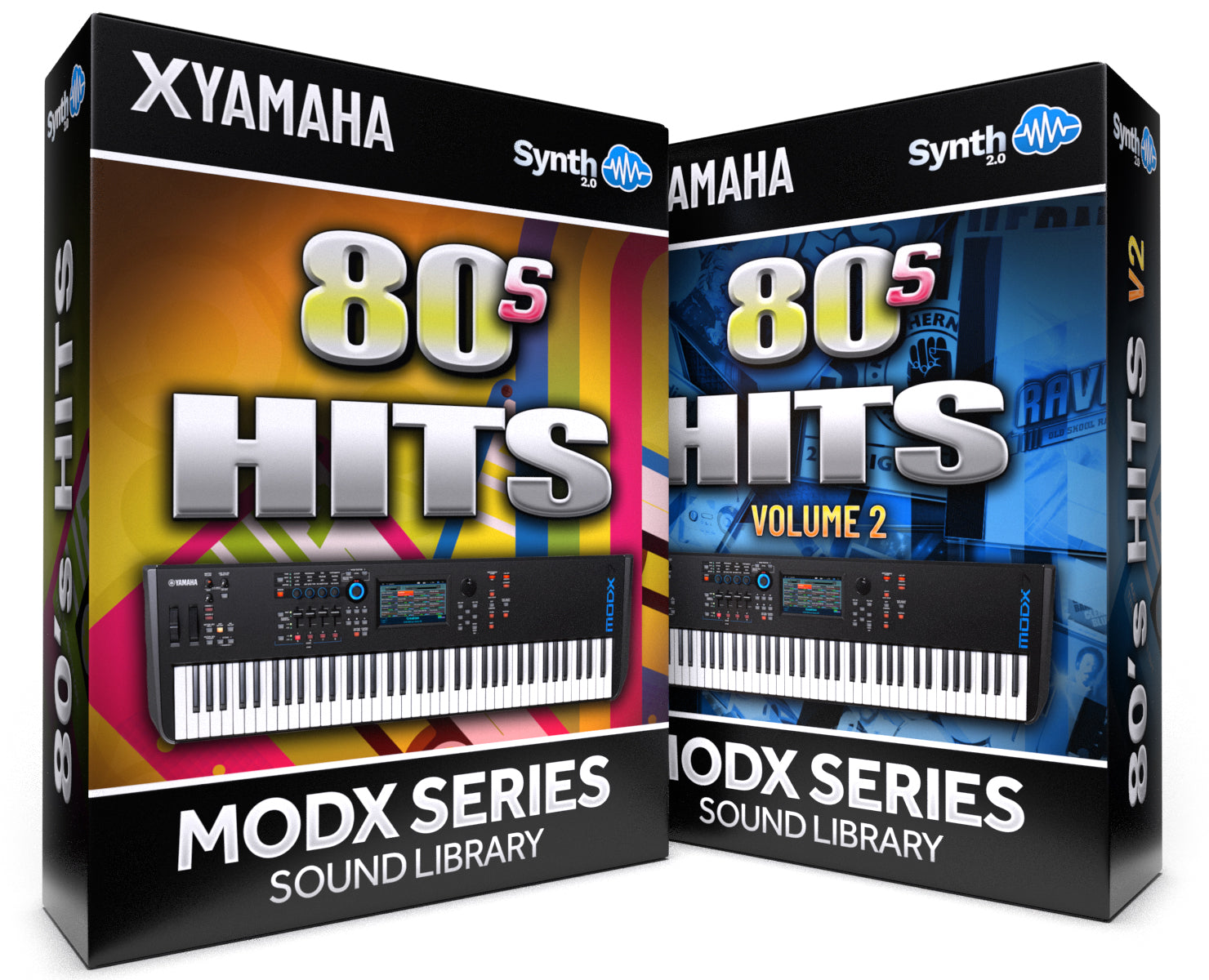 SJL006 - ( Bundle ) - 80's Hits V1 + V2 - Yamaha MODX / MODX+