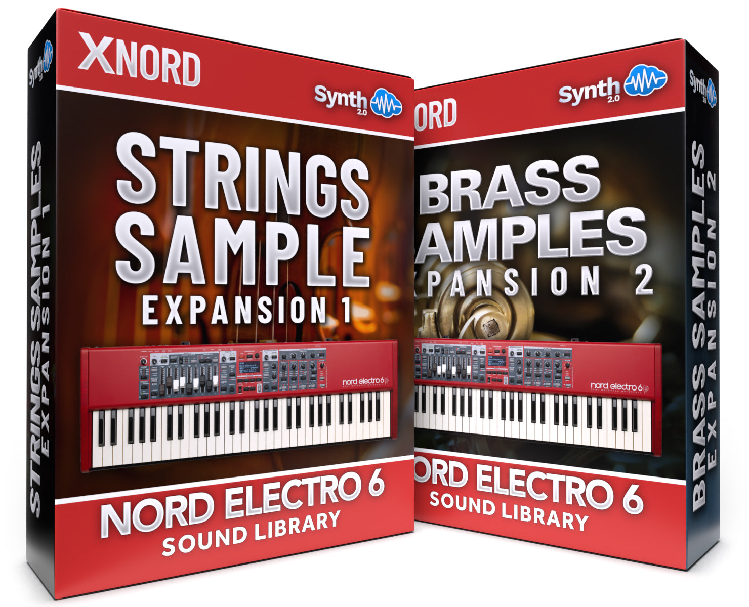 DVK017 - ( Bundle ) - Strings Samples Expansion 01 + Brass Samples Expansion 02 - Nord Electro 6