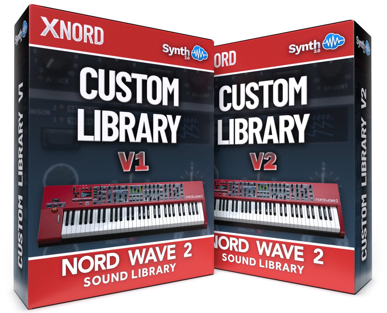 GPR010 - ( Bundle ) - Custom Library V1 + V2 - Nord Wave 2