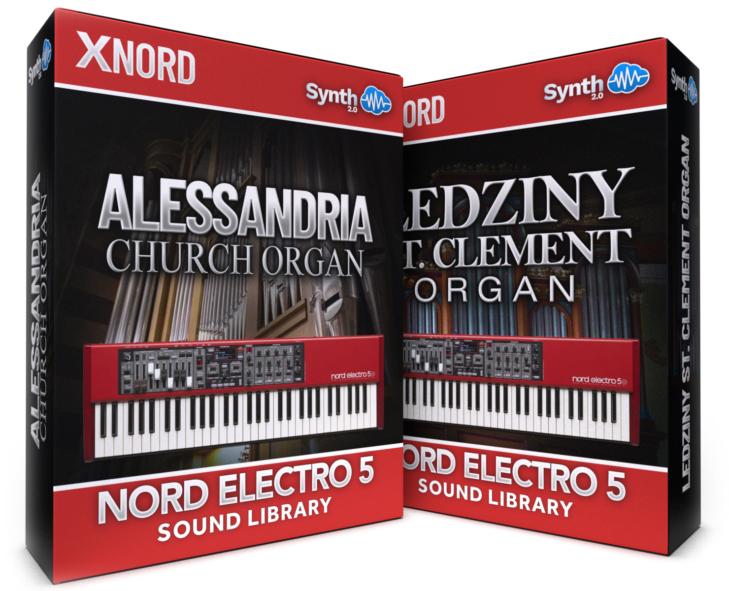 RCL014 - ( Bundle ) - Alessandria Organ + Ledziny, St. Clement Organ - Nord Electro 5