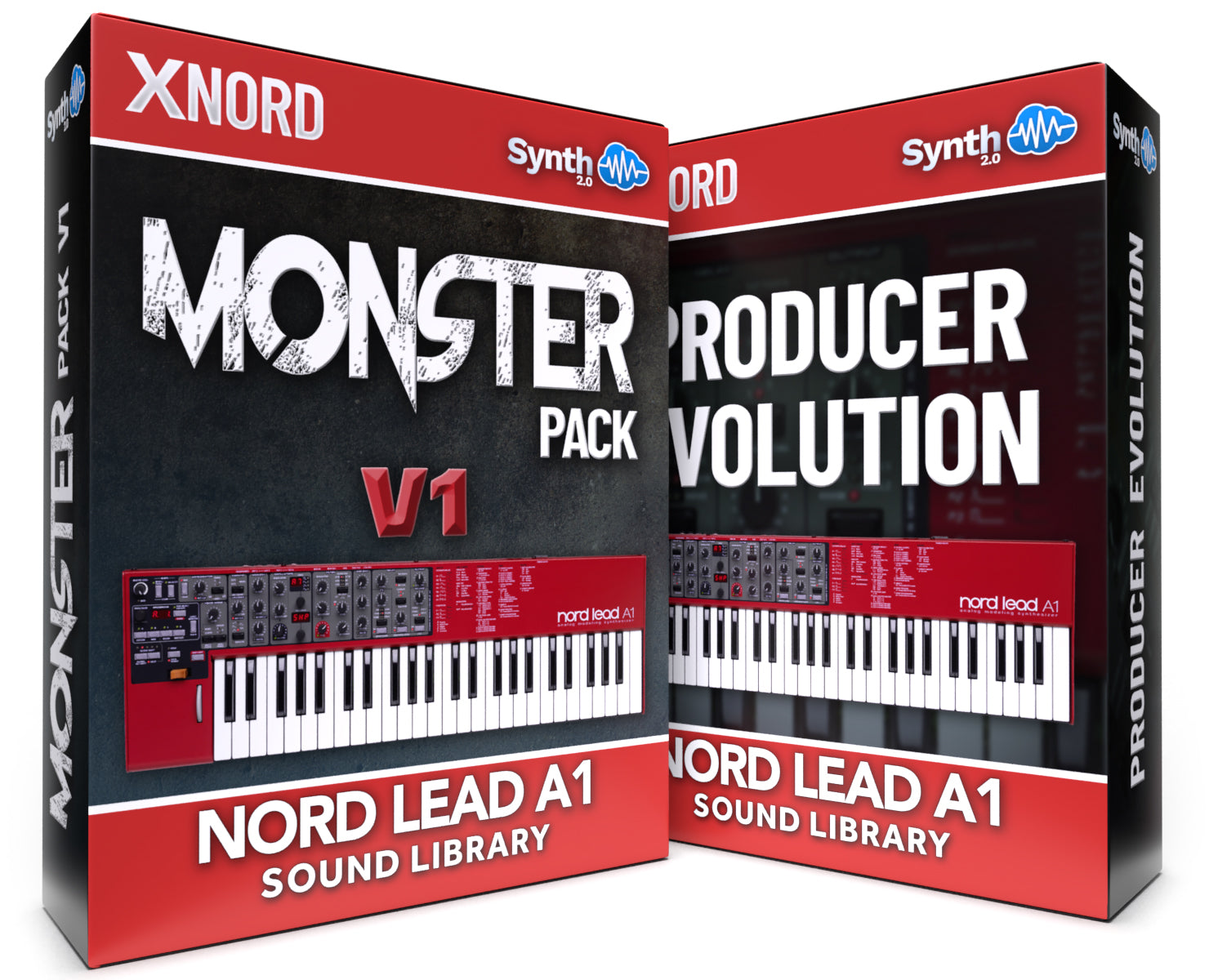 LDX159 - ( Bundle ) - Monster Pack + Producer Evolution - Nord Lead A1