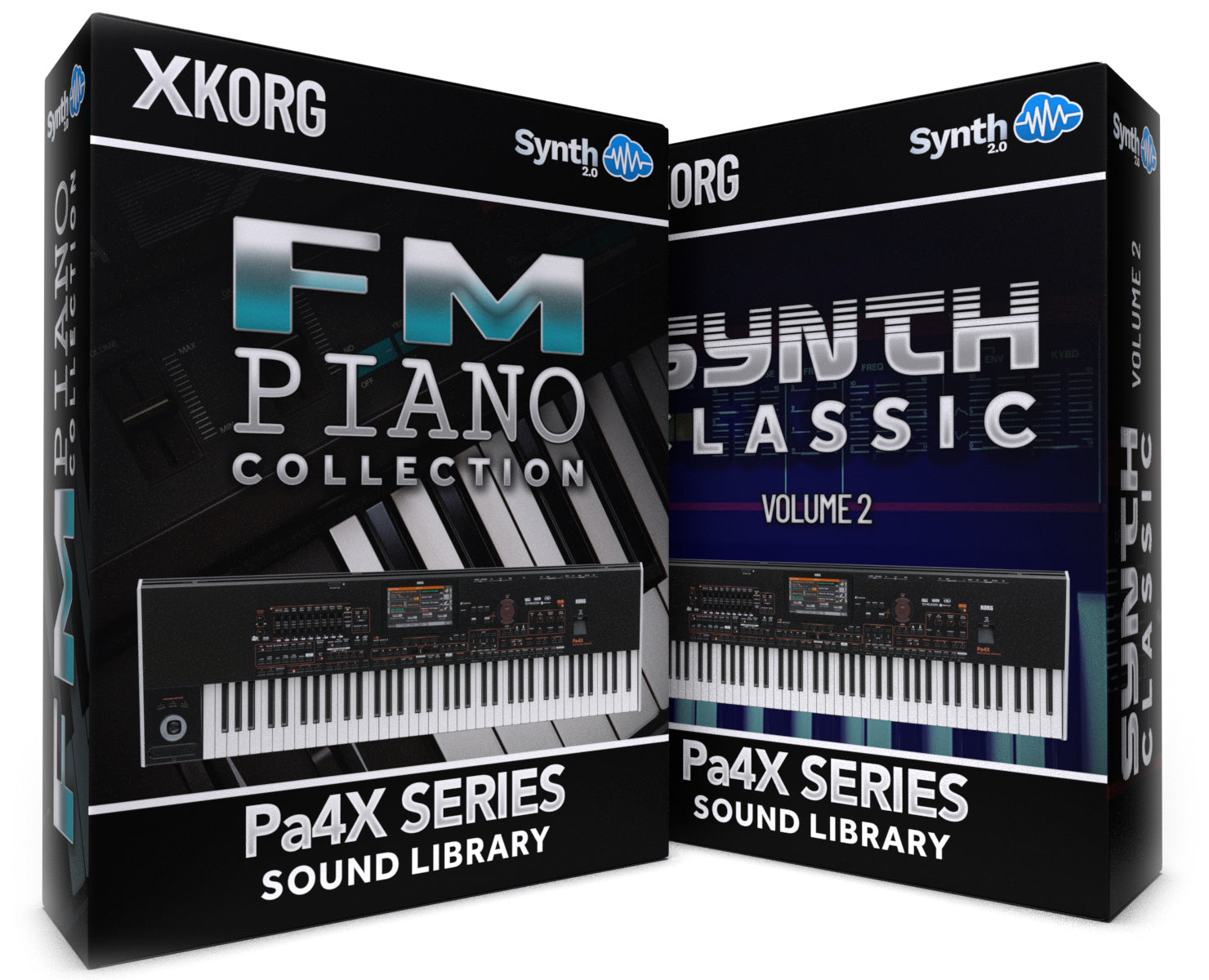 SCL107 - ( Bundle ) - FM Piano Collection + Synth Classic Vol.2 - Korg PA4x Series