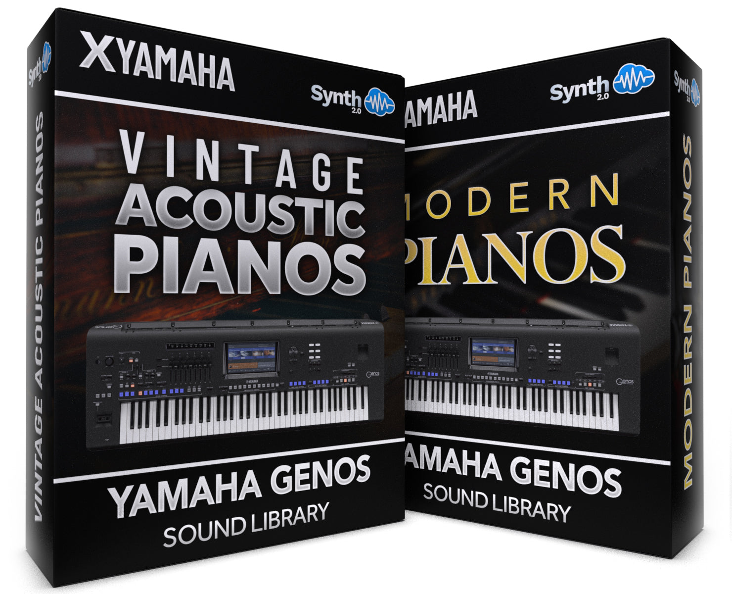 GNL008 - ( Bundle ) - Vintage Acoustic Pianos + Modern Pianos - Yamaha GENOS / 2