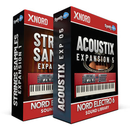 DVK031 - ( Bundle ) - Strings Samples Expansion + AcoustiX Samples Expansion - Nord Electro 6 Series