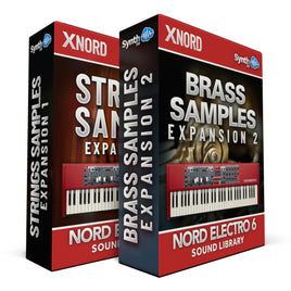 DVK017 - ( Bundle ) - Strings Samples Expansion 01 + Brass Samples Expansion 02 - Nord Electro 6