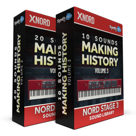 FPL038 - ( Bundle ) - 20 Sounds - Making History Vol.2 + 10 Sounds - Making History Vol.3 - Nord Stage 3