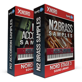 SCL138 - ( Bundle ) - N2 Accordion Samples + N2 Brass Samples - Nord Stage 3