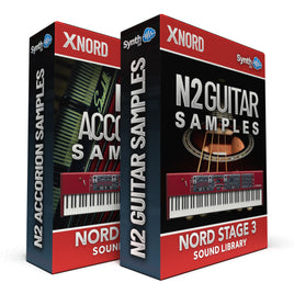 SCL134 - ( Bundle ) - N2 Accordion Samples + N2 Guitar Samples - Nord Stage 3