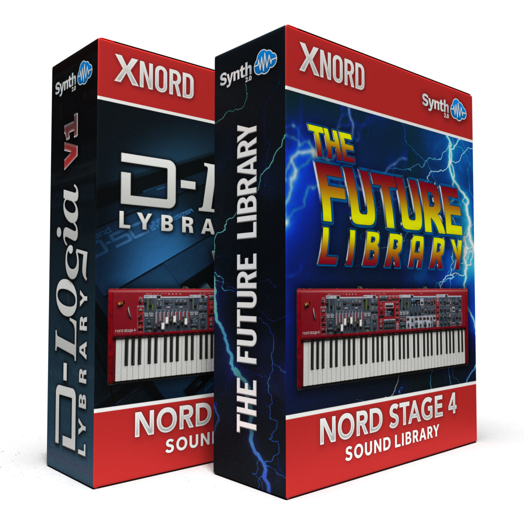 SLL011 - ( Bundle ) - D-logia Library V1 + The Future Library - Nord Stage 4