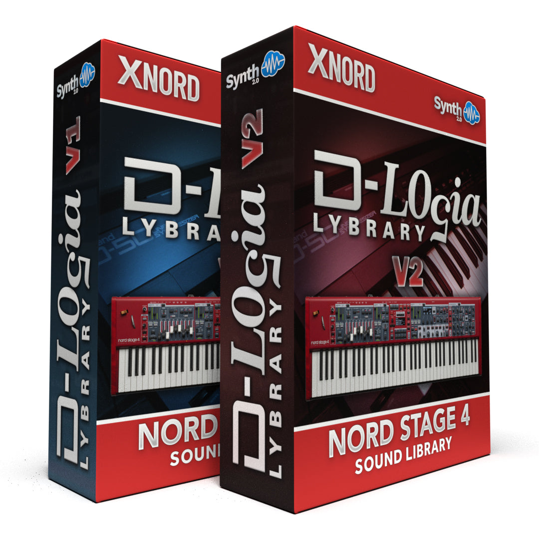 SLL013 - PREORDER - D-logia Library Bundle Pack V1 + V2 - Nord Stage 4