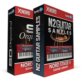 SCL421 - ( Bundle ) - SD Orquestral + N2 Guitar Samples - Nord Stage 4