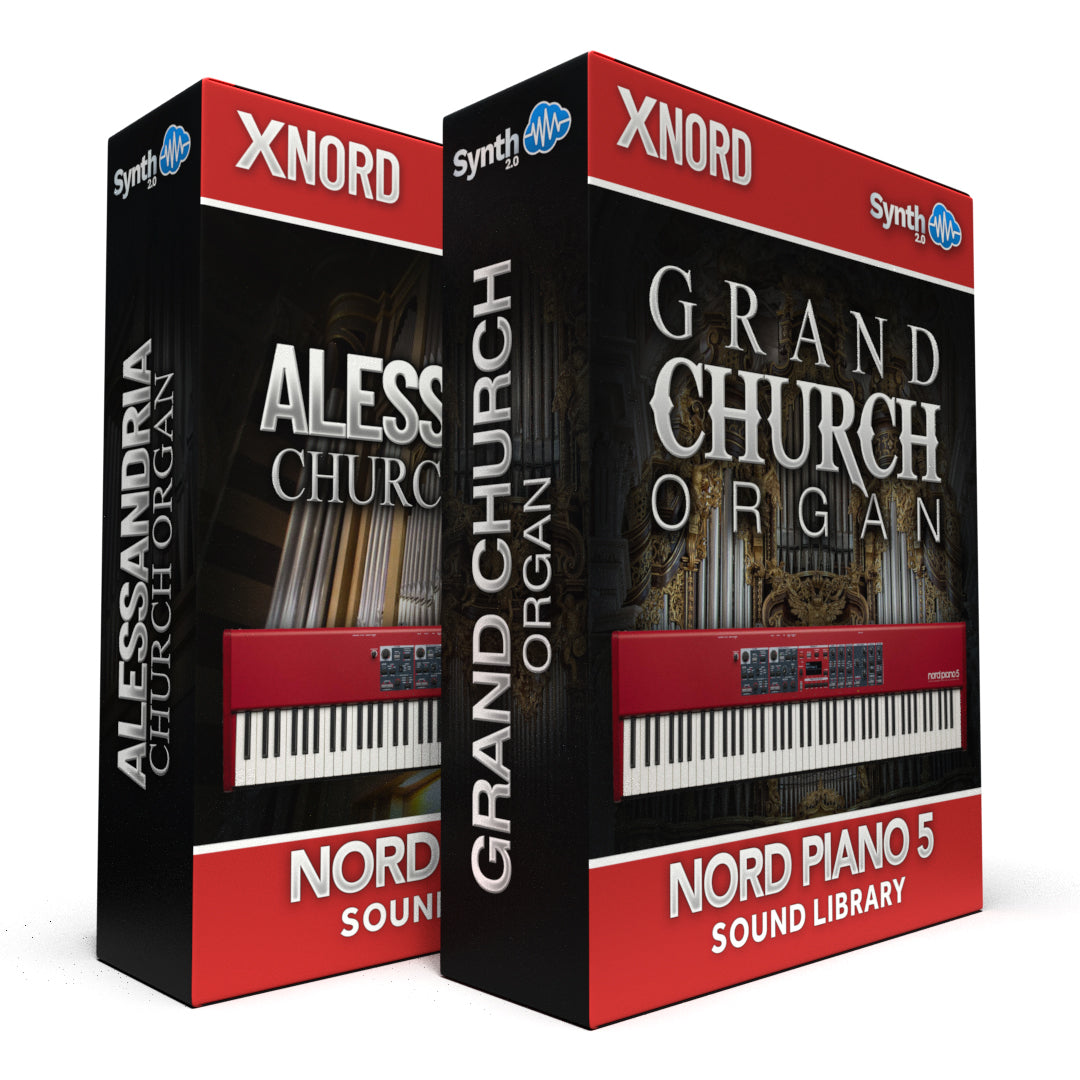RCL015 - ( Bundle ) - Alessandria Organ + Grand Church Organ - Nord Piano 5