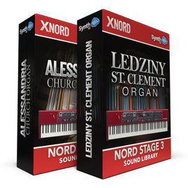 RCL014 - ( Bundle ) - Alessandria Organ + Ledziny, St. Clement Organ - Nord Stage 3
