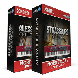 RCL013 - ( Bundle ) - Alessandria Organ + Strassburg Organ - Nord Stage 3