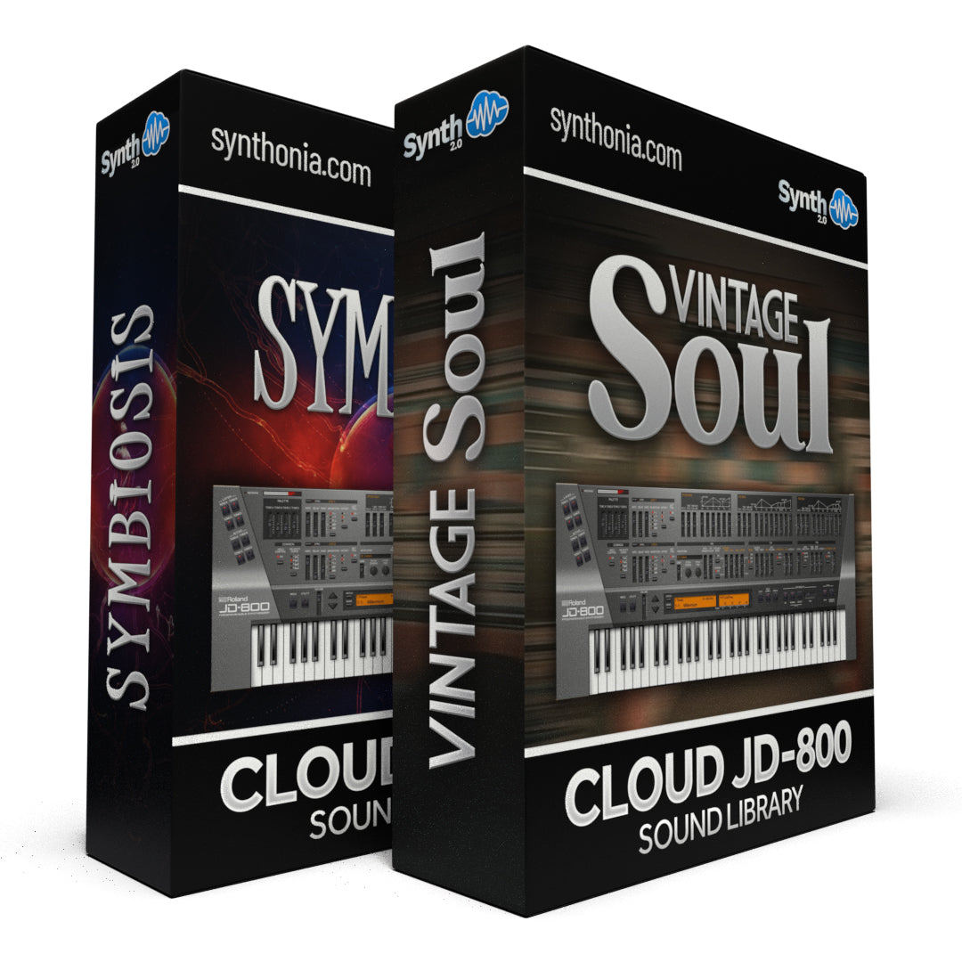 LFO057 - ( Bundle ) - Symbiosis + Vintage Soul - Cloud JD-800