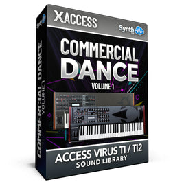 SCL347 - Commercial Dance Vol.1 - Access Virus TI / TI2 / Polar / Snow ( 94 presets )