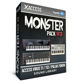 LDX204 - Monster Pack V3 - Access Virus TI / TI2 / Polar / Snow ( 135 presets )