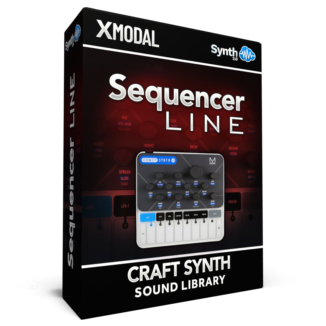 TPL001 - Sequencer Line - Modal Craft Synth ( 56 presets )