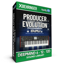LDX205 - Producer Evolution V2 - Behringer Deepmind 6 / 12 / 12D ( over 200 presets )