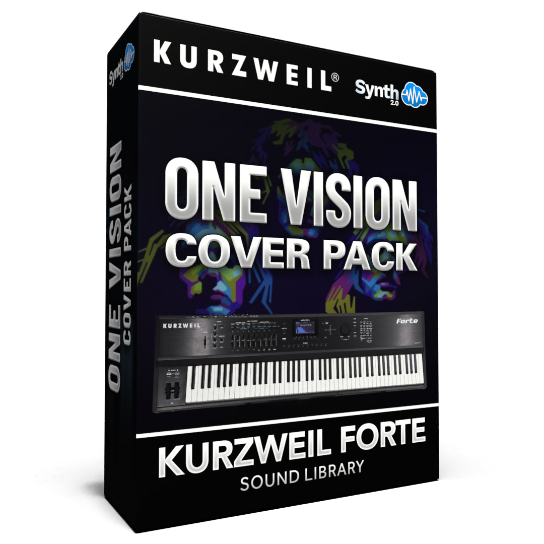 LDX136 - One Vision Cover Pack - Kurzweil Forte ( 13 presets )