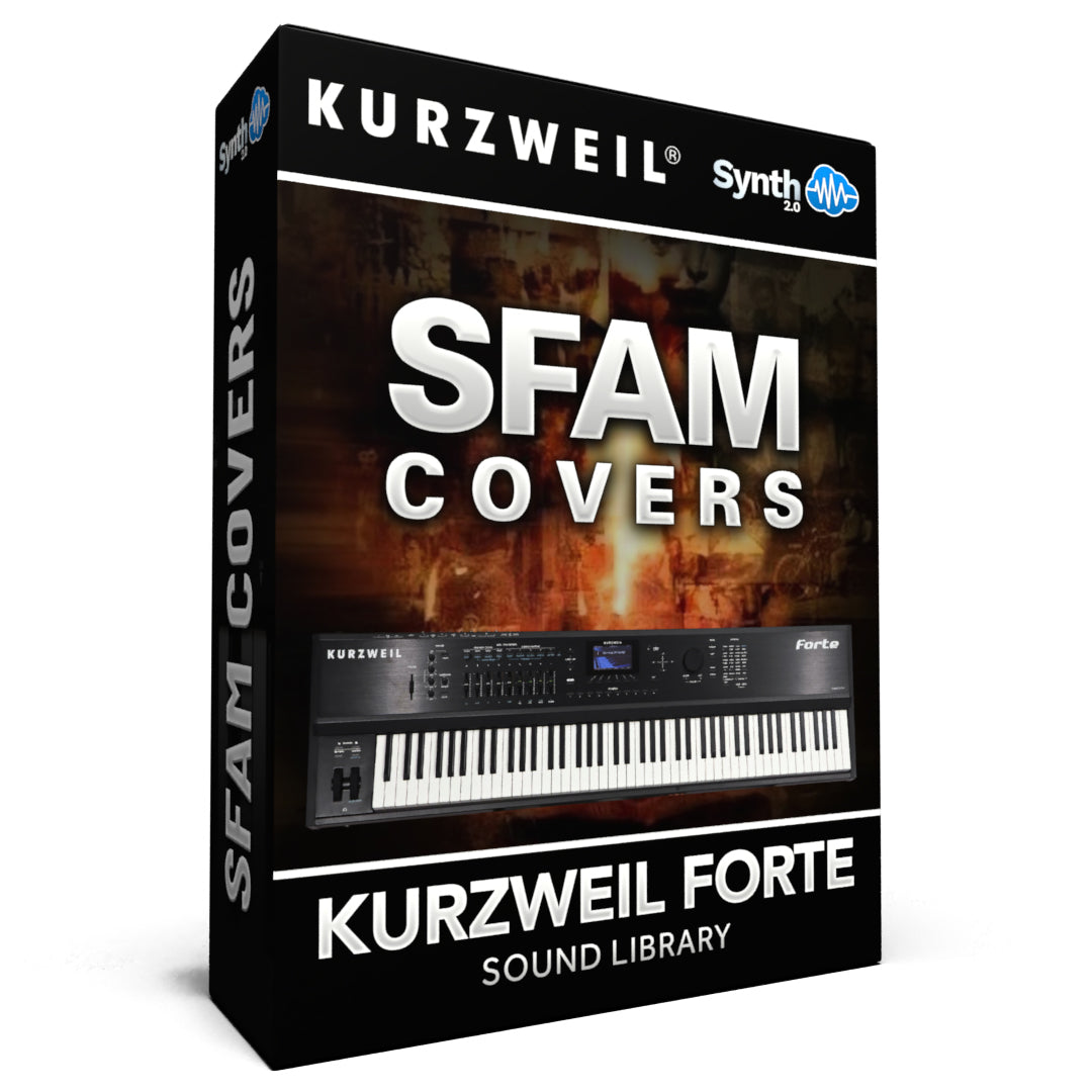 LDX140 - SFAM Covers - Kurzweil Forte ( 121 presets )