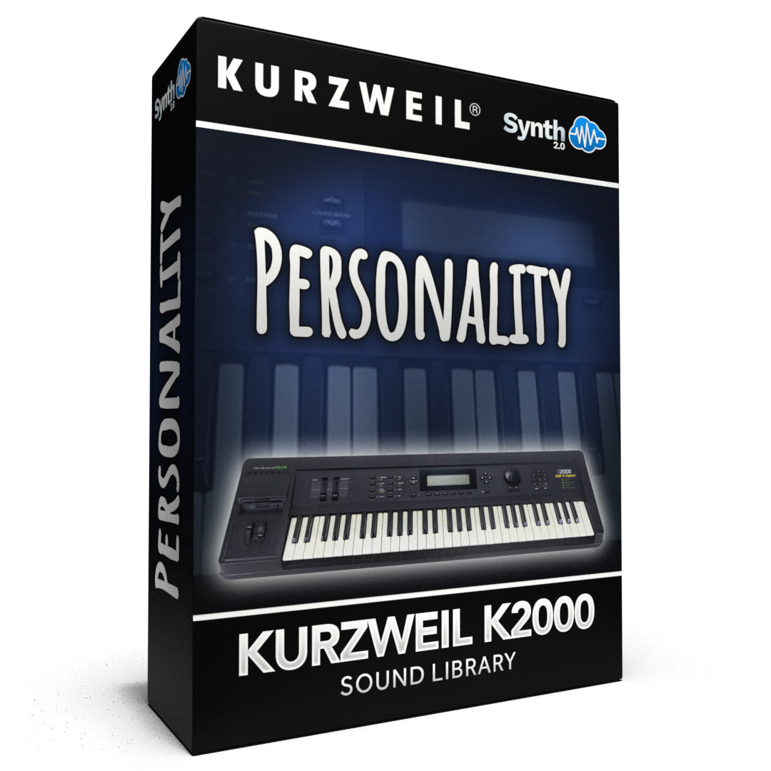 LFO107 - Personality Soundset - Kurzweil K2000 ( 29 presets )