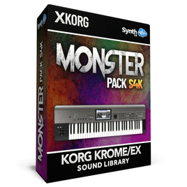 S4K103 - ( Bundle ) - Monster Pack S4K - Korg Krome / Krome Ex