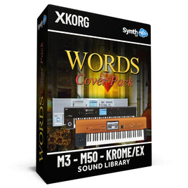 LDX092 - Words Cover Pack - Korg M3 / M50 / Krome / Krome Ex ( over 100 presets )