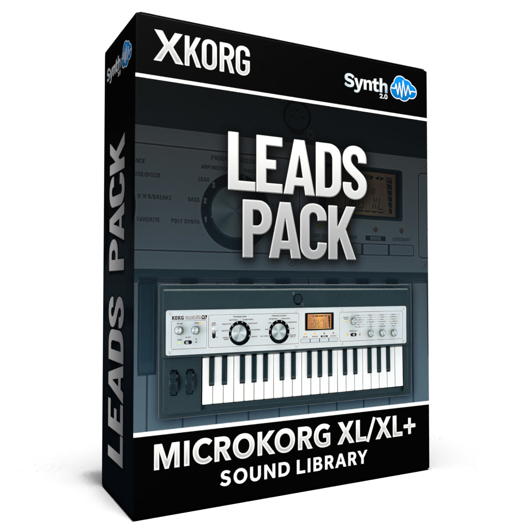 LDX016 - Leads Pack - Korg Microkorg XL / XL + ( 9 presets )