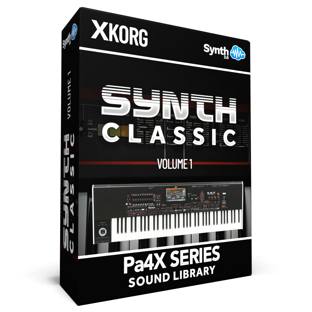 SCL352 - Synth Classic Vol.1 - Korg PA4x Series ( 29 presets )