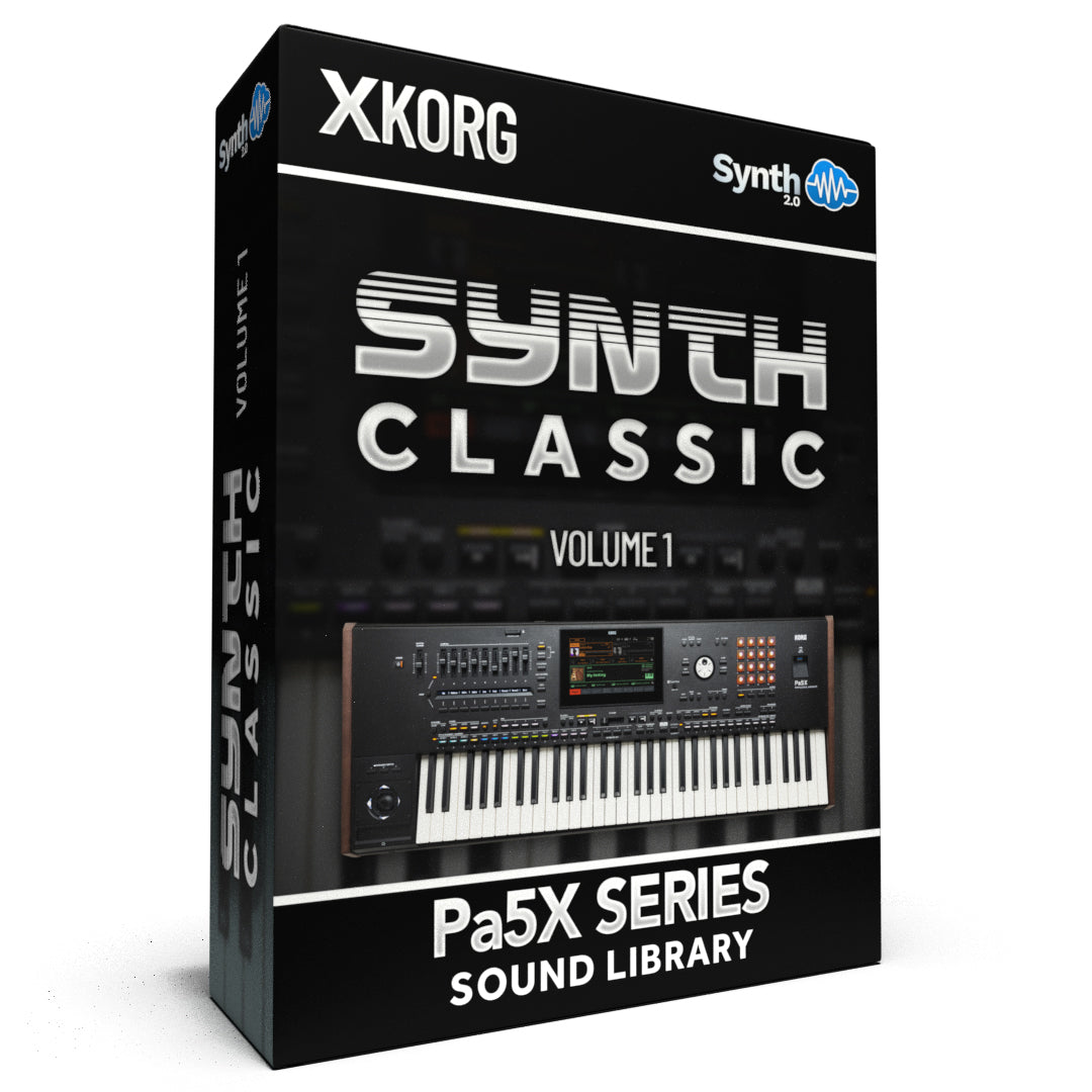SCL352 - Synth Classic Vol.1 - Korg PA5x Series ( 29 presets )