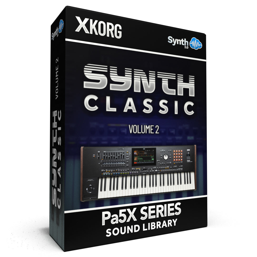 SCL385 - Synth Classic Vol.2 - Korg PA5x Series ( 24 presets )