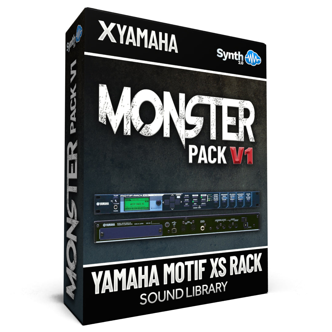 LDX123 - Monster Pack V1 - Yamaha Motif XS Rack