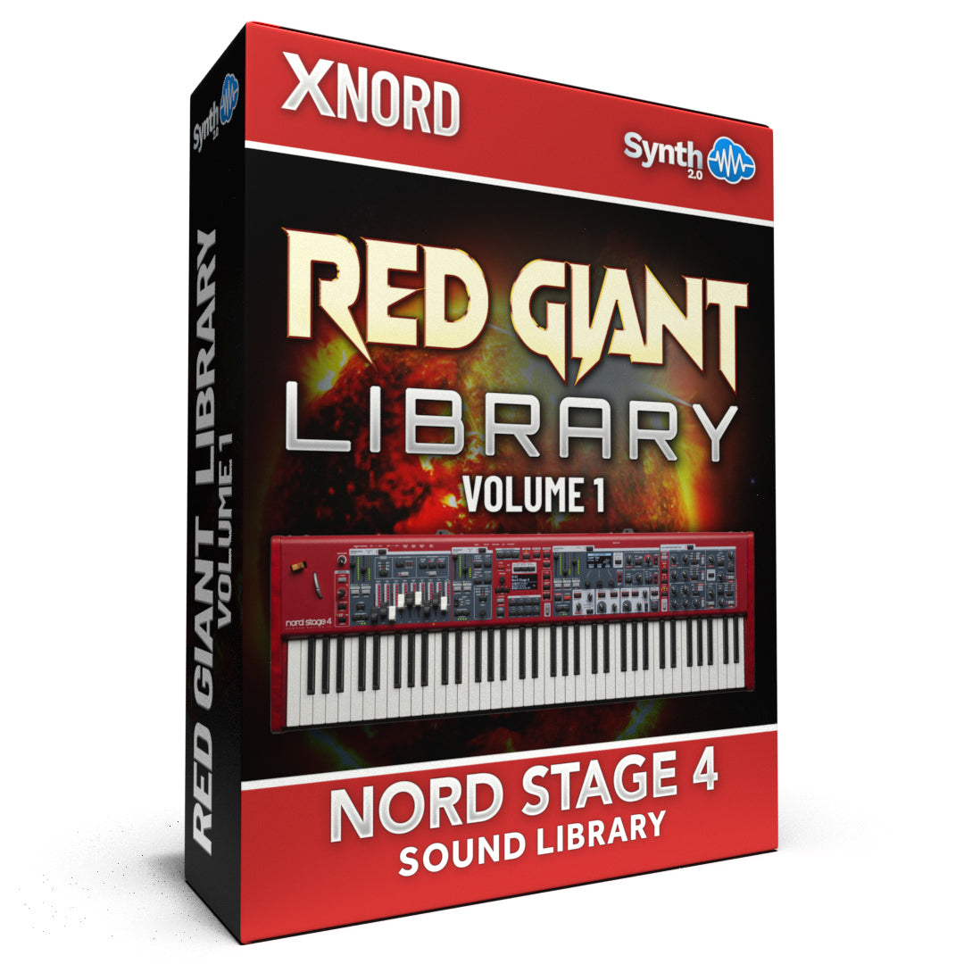 ASL001 - Red Giant Library Vol.1 - Nord Stage 4 ( 42 presets )