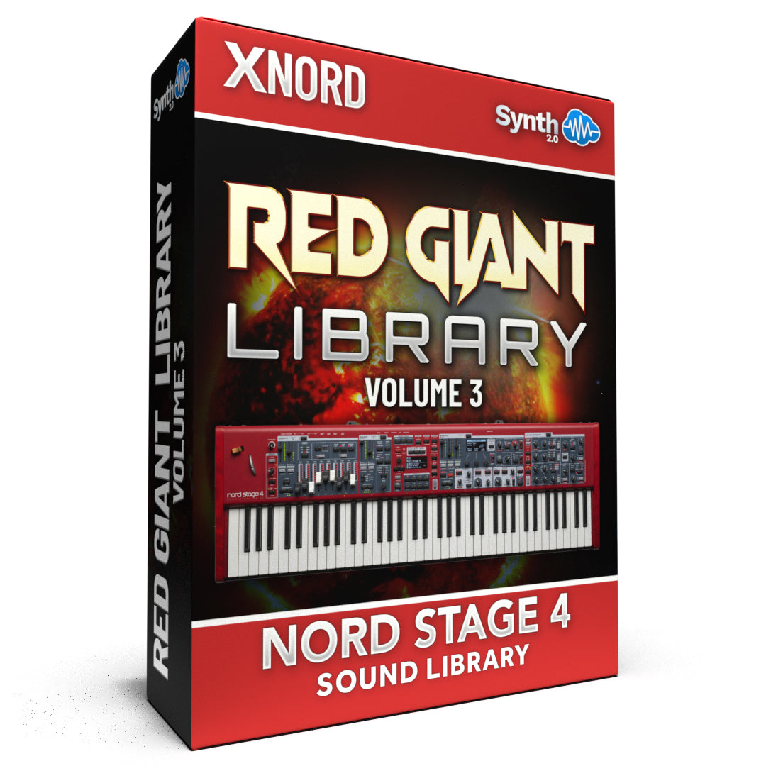 ASL003 - Red Giant Library Vol.3 - Nord Stage 4 ( 41 presets )