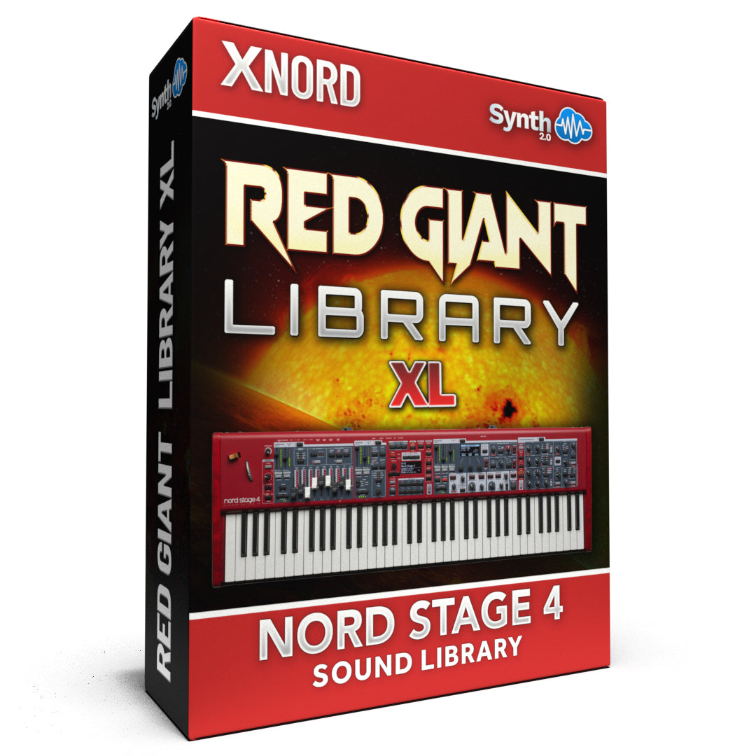 ASL005 - Red Giant XL / Bundle Pack Vol 1&2 - Nord Stage 4 ( 84 presets )