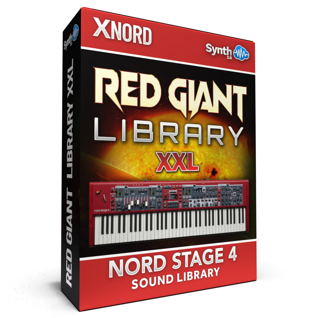 ASL006 - Red Giant XXL / Bundle Pack Vol 1,2&3 - Nord Stage 4 ( 125 presets )