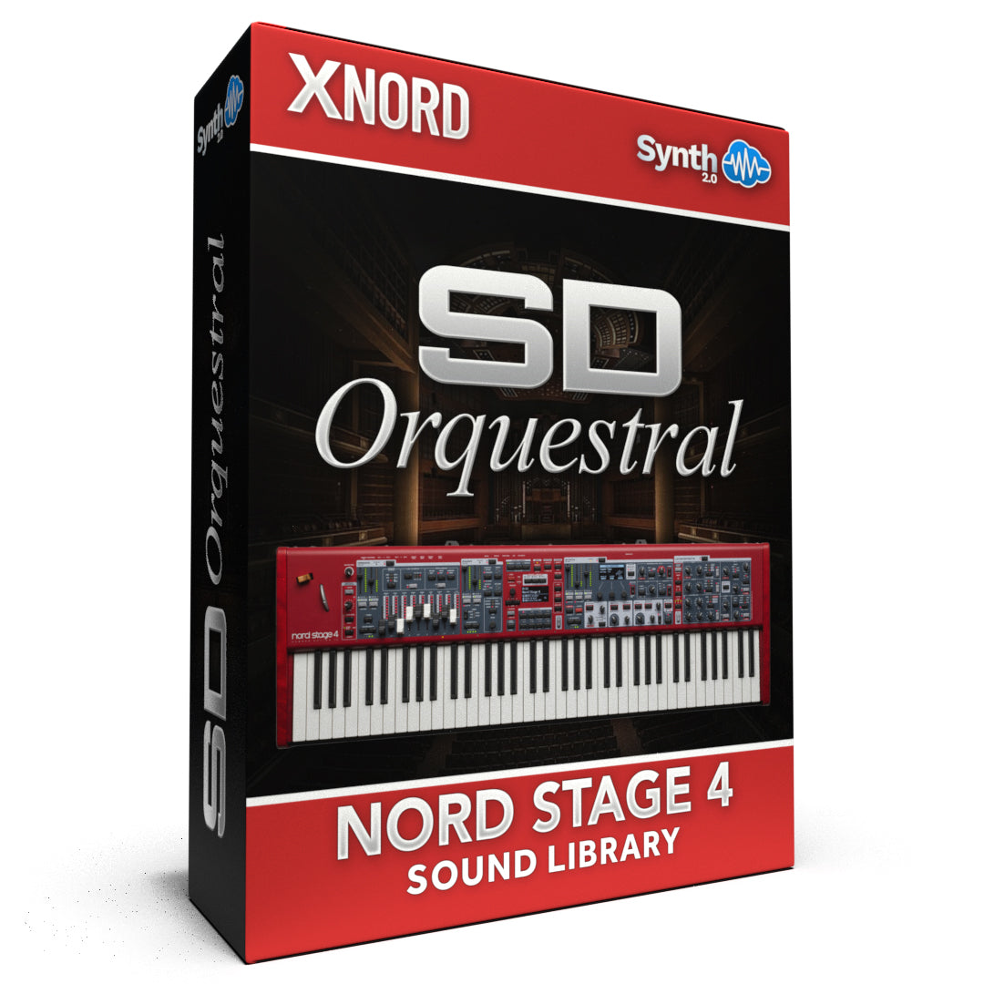 SCL424 - ( Bundle ) - SD Orquestral + Pipes and Samples - Nord Stage 4