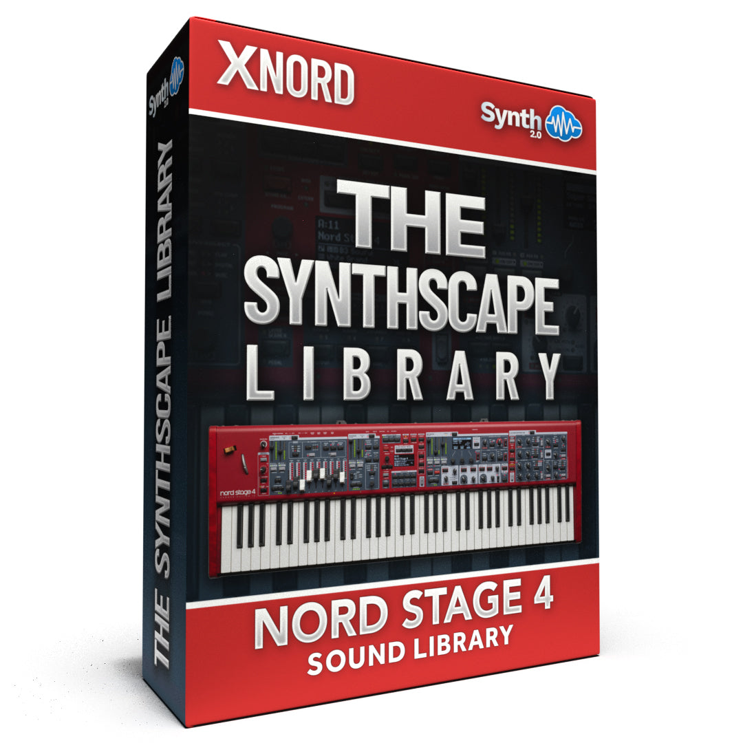 SLL022 - PREORDER - The Synthscape Library - Nord Stage 4 ( 40 presets )