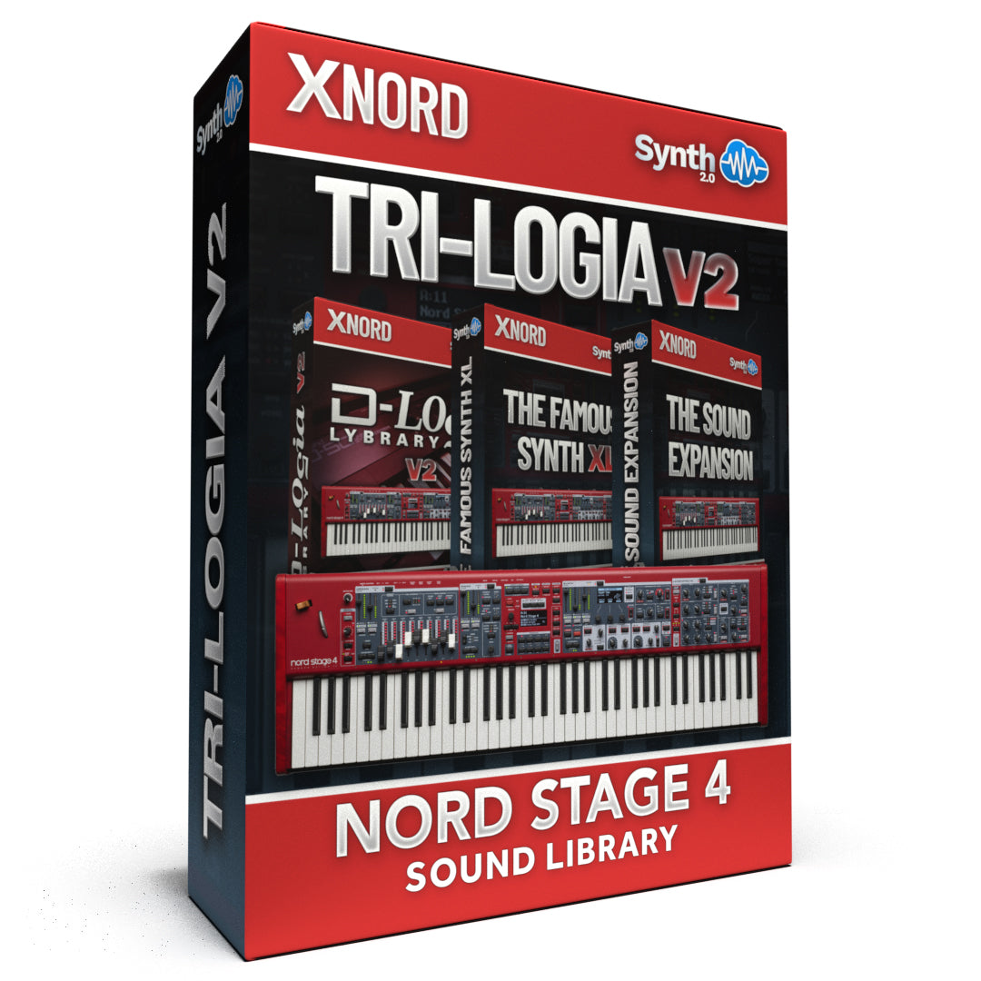 SLL021 - PREORDER - Tri-logia Library V2 - Nord Stage 4 ( 80 presets )